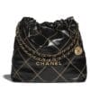 Chanel 22 Handbag AS3261 Black