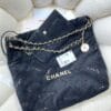 Chanel 22 Handbag AS3261 Black - Image 5