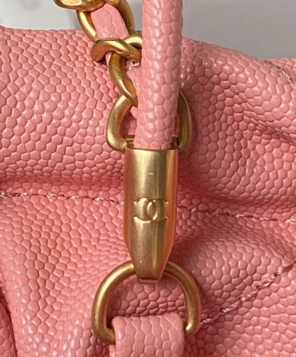 Chanel 22 Mini Handbag AS3980 Pink - Image 3