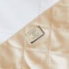 Chanel 22 Small Handbag AS3260 White - Image 7