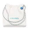 Chanel 22 Small Handbag AS3260 White
