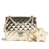 Chanel Backpack & Star Coin Purse AS4649 Golden