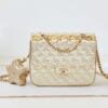 Chanel Backpack & Star Coin Purse AS4649 Golden - Image 7