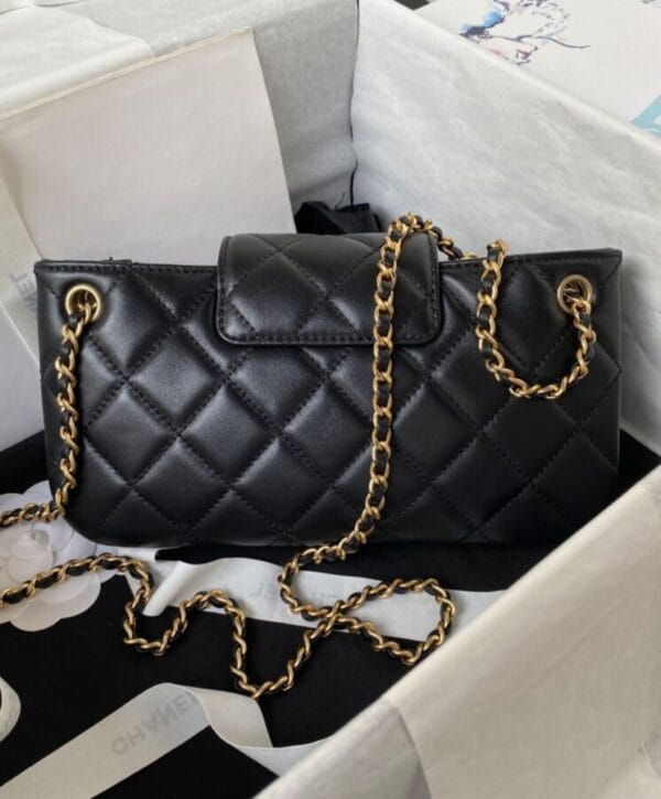 Chanel Baguette Bag AS4611 Black - Image 4