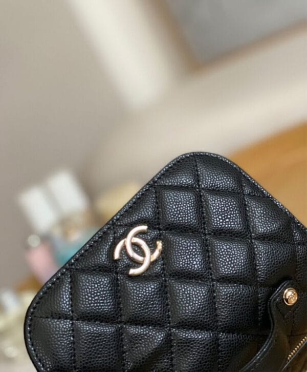 Chanel Clutch With Chain AP2914 Black - Image 2