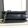 Chanel Flap Bag With Top Handle A92236 Black - Image 8