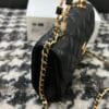 Chanel Flap Phone Holder With Chain AP2946 Black - Image 7
