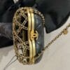 Chanel Heart Minaudiere AS4027 Black - Image 10