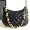 Chanel Hobo Handbag AS4378 Black - Image 5