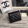 Chanel Lambskin Compact Flap Wallet Black - Image 4