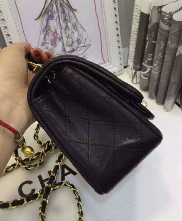 Chanel Mini Classic Boy Flap Bag A01115 - Image 3
