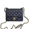 Chanel Mini Classic Boy Flap Bag A01115 Black