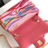 Chanel Mini Flap Bag A69900 Peachblow - Image 4