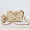 Chanel Mini Flap Bag & Star Coin Purse AS4646 Golden - Image 4