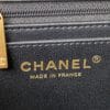 Chanel Mini Flap Bag With Top Handle AS2431 Black - Image 6