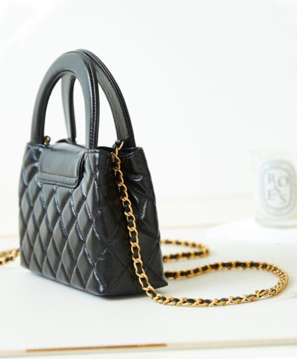 Chanel Mini Shopping Bag AS4416 Black - Image 5