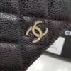 Chanel Quilted Bi-fold Wallet in Caviar Black - Image 2