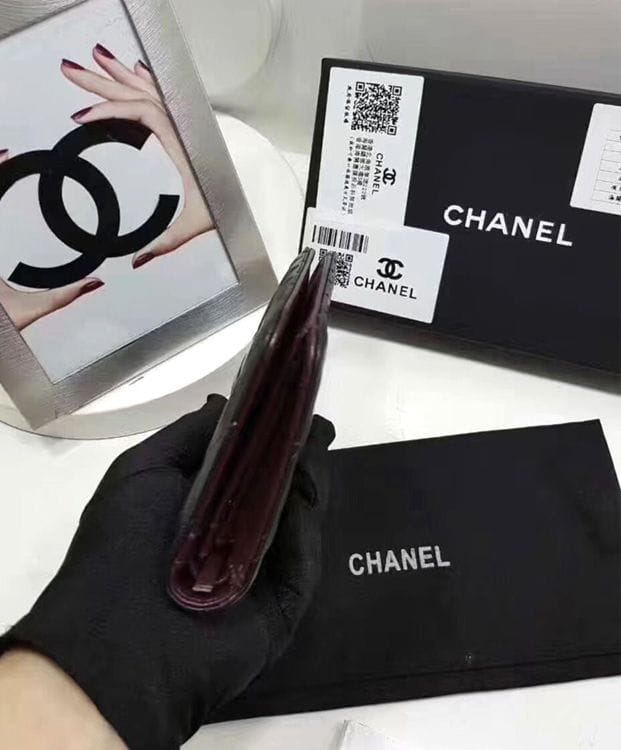 Chanel Quilted Flap Wallet in Caviar A31506 Black - Image 5