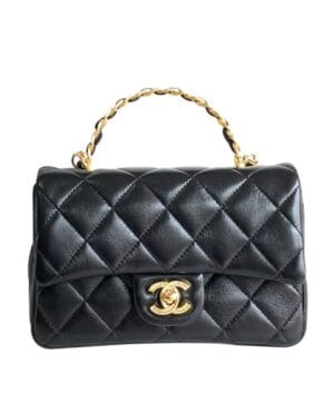 Chanel Small Flap Bag With Top Handle AS4023