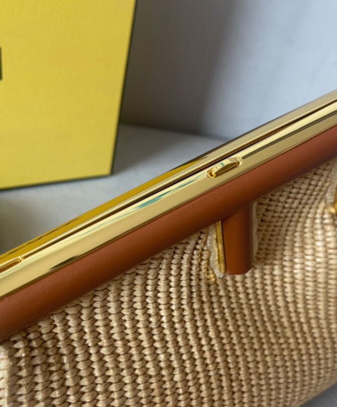 Fendi First Small 8BP129 Coffee - Image 8