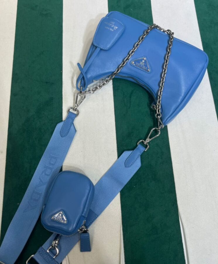 Prada Padded Nappa-leather Prada Re-Edition 2005 Shoulder Bag 1BH204 - Image 2