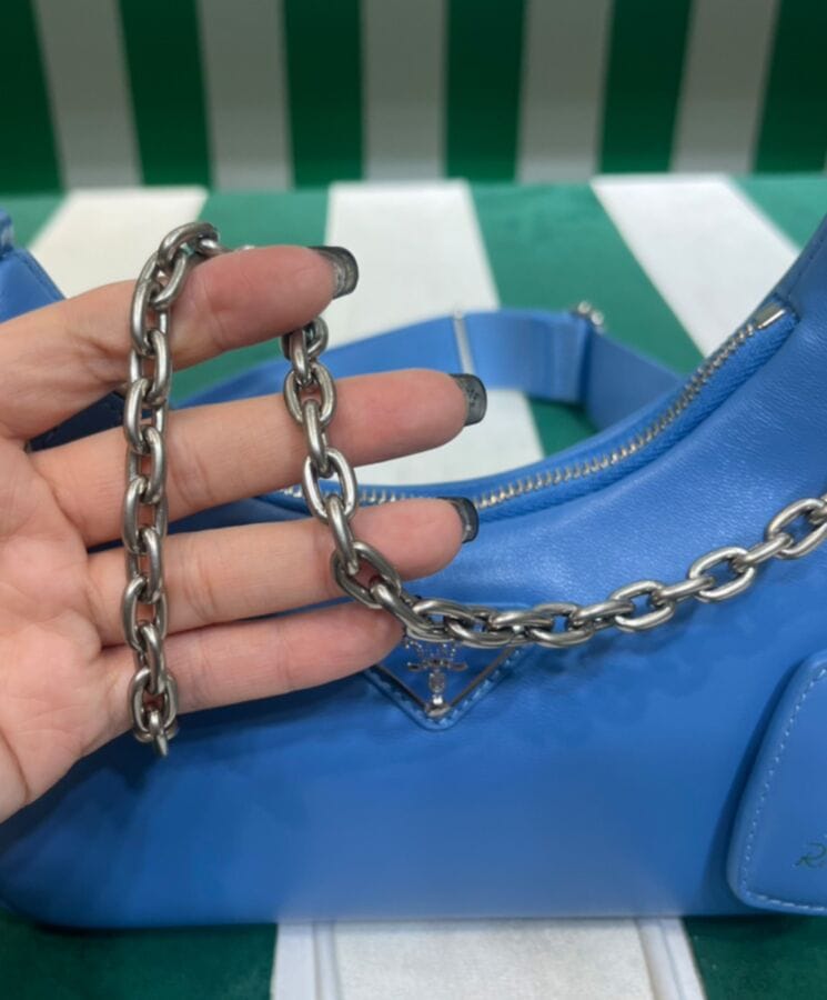 Prada Padded Nappa-leather Prada Re-Edition 2005 Shoulder Bag 1BH204 - Image 3