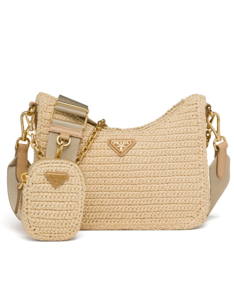 Prada Re-Edition 2005 Raffia Bag 1BH204