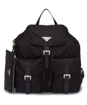 Prada Re-Nylon Medium Backpack 1BZ811 Black