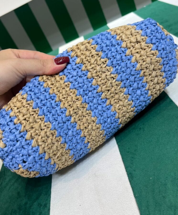 Prada Small Raffia Tote Bag - Image 2