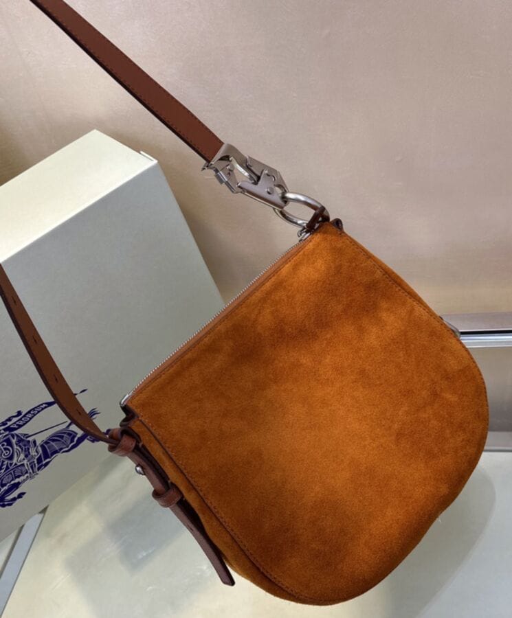 Burberry Small Knight Bag Coffee - Image 2