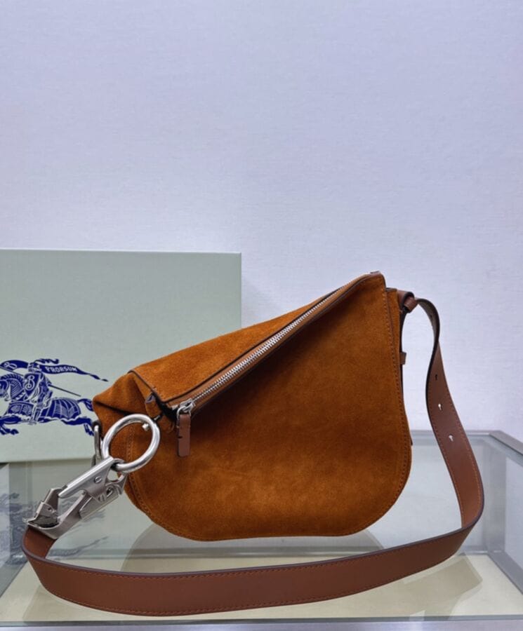 Burberry Small Knight Bag Coffee - Image 6