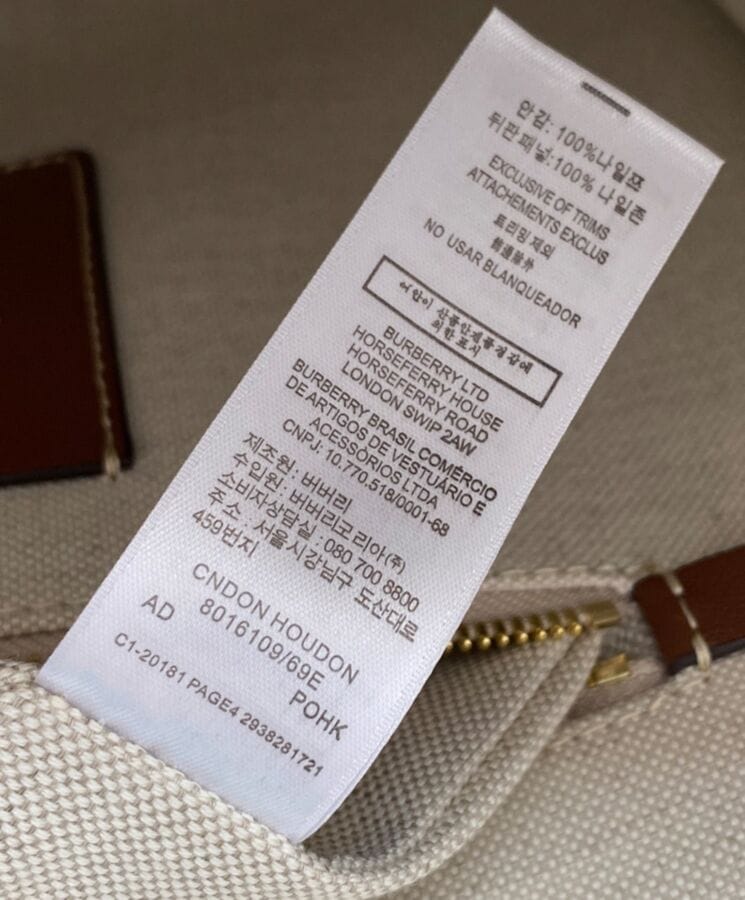 Burberry Two-tone Canvas And Leather Small Freya Tote - Image 7