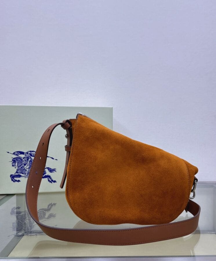Burberry Small Knight Bag Coffee - Image 8