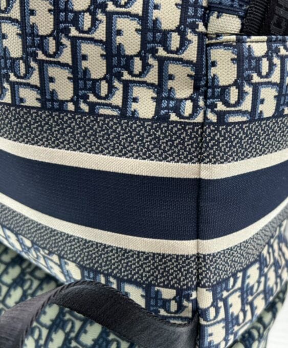 Dior Diortravel Backpack Dark Blue - Image 8