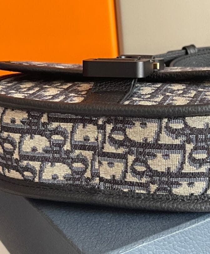 Dior Gallop Messenger Bag Dark Blue - Image 6