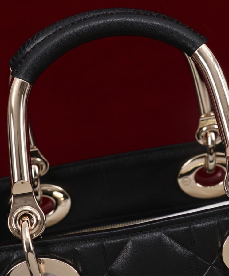 Dior Lady 95.22 Bag Black - Image 2