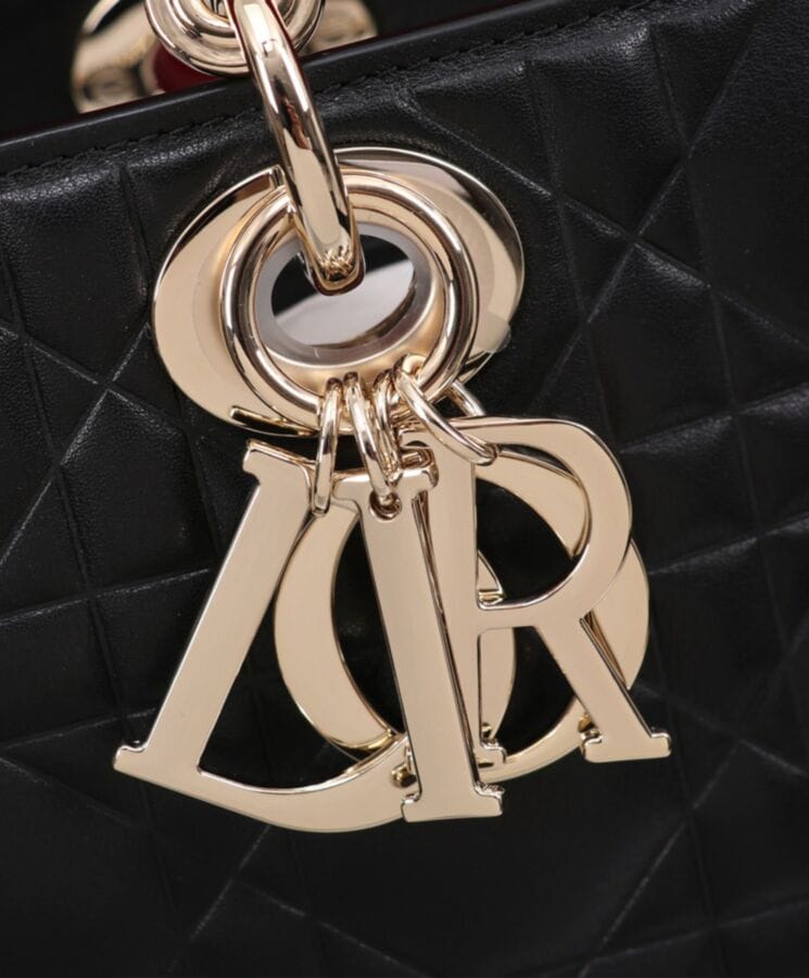 Dior Lady 95.22 Bag Black - Image 3