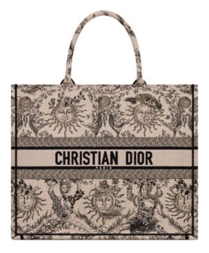 Dior Large Dior Book Tote Apricot