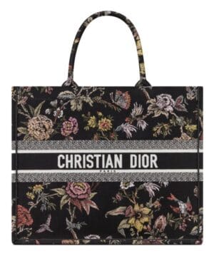 Dior Large Dior Book Tote Black