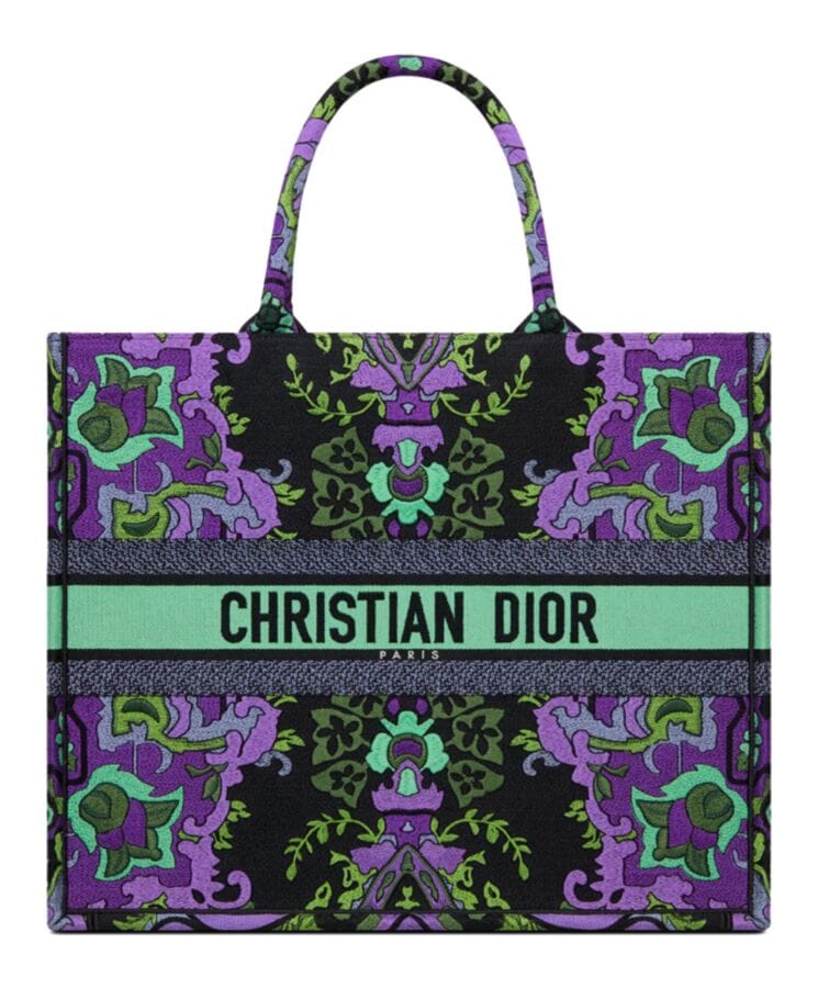 Dior Large Dior Book Tote Green