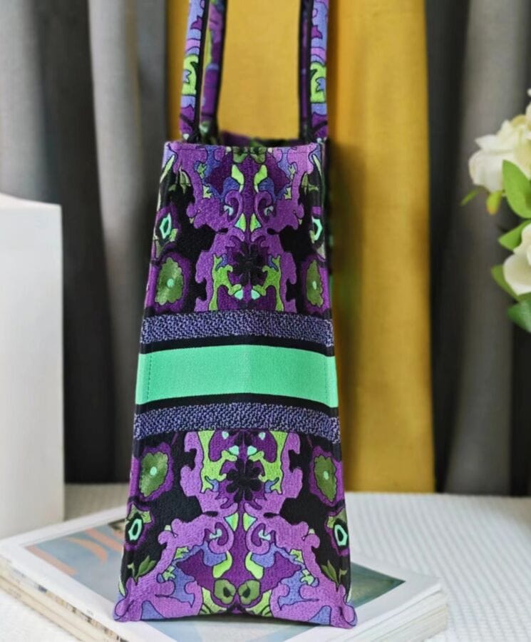 Dior Large Dior Book Tote Green - Image 2