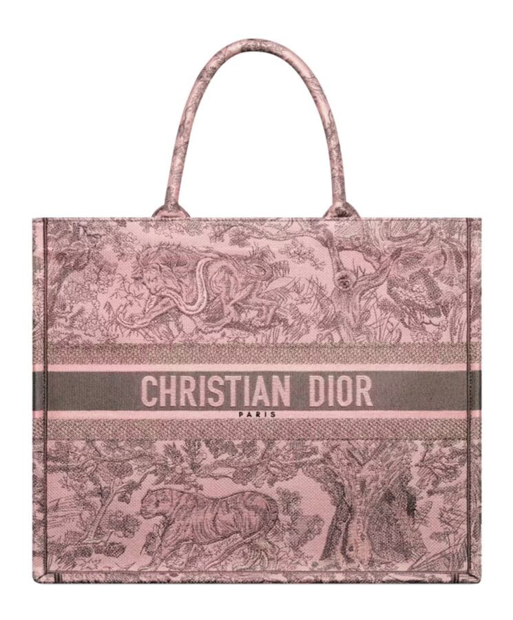 Dior Large Dior Book Tote Pink