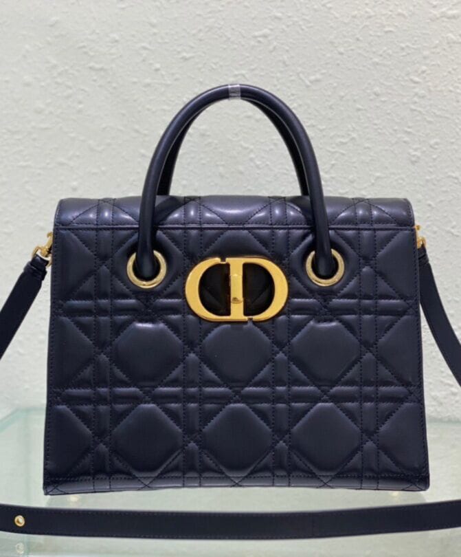 Dior Large St Honore Tote Black - Image 3