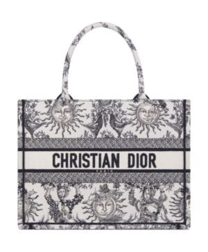 Dior Medium Dior Book Tote Black