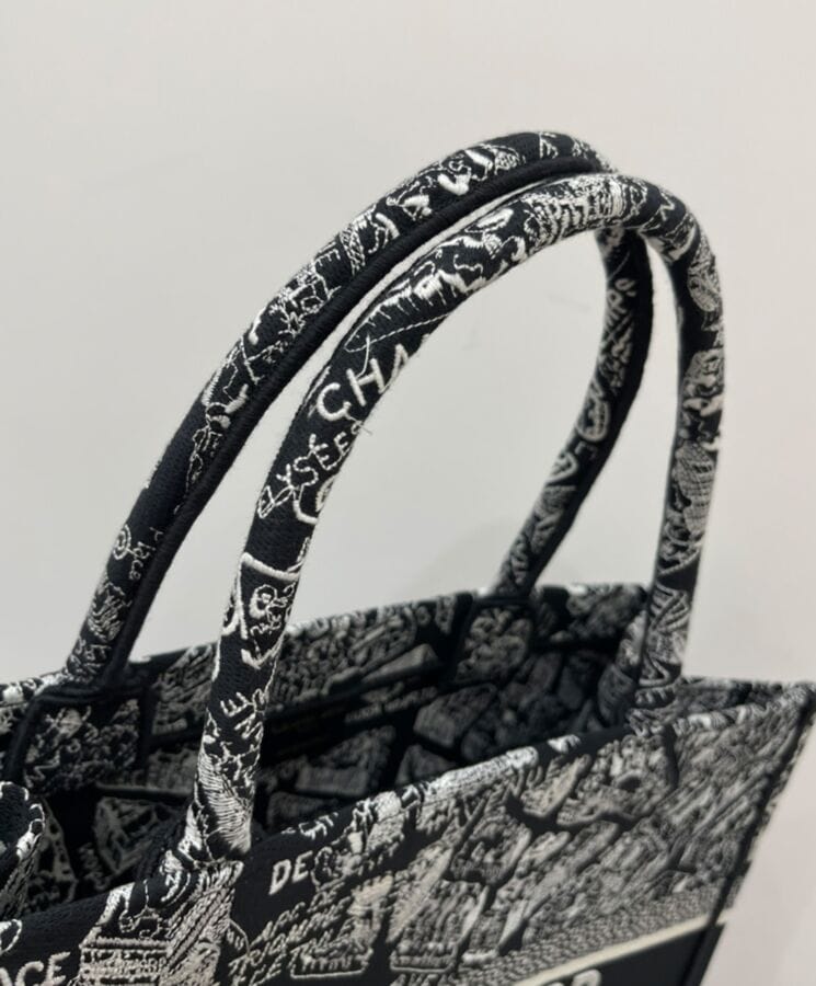 Dior Medium Dior Book Tote Black - Image 6