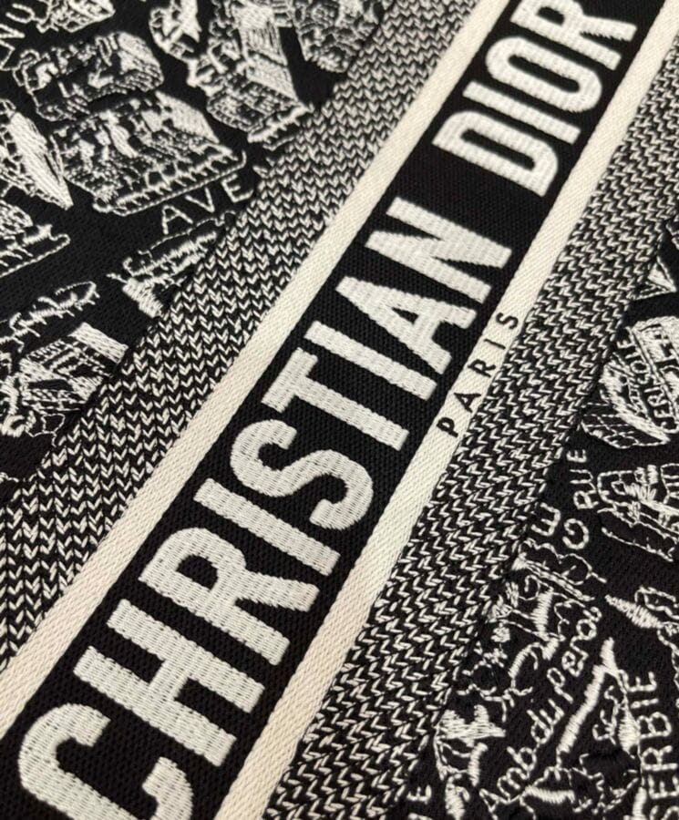 Dior Medium Dior Book Tote Black - Image 5