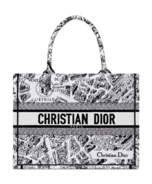 Dior Medium Dior Book Tote Black