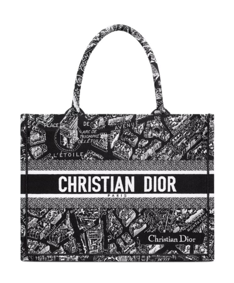 Dior Medium Dior Book Tote Black