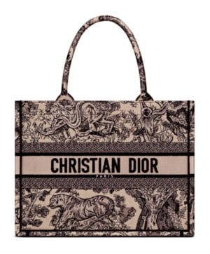 Dior Medium Dior Book Tote Brown
