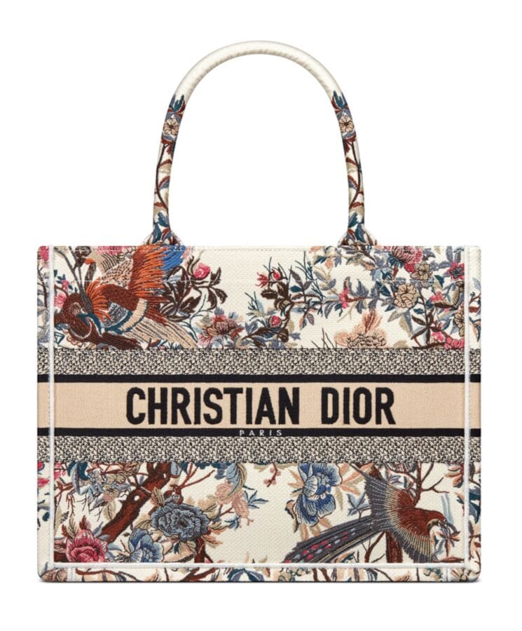 Dior Medium Dior Book Tote Cream